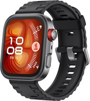 HUAWEI WATCH FIT4Pro - умные часы с 1,82-дюймовым дисплеем и сапфировым стеклом. Они оснащены GPS для тренировок на открытом воздухе, работают до 10 дней без подзарядки и совместимы с iOS и Android. Черного цвета, с 3 дополнительными месяцами гарантии Hua 1000020426