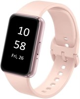 SAMSUNG Galaxy FIT 3 [2024] 1,6-дюймовый AMOLED-дисплей | 14 дней автономной работы | Более 100 циферблатов | Более 100 режимов тренировок | Международная модель - (розовый) 1000020456