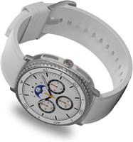 Умные часы SAMSUNG Galaxy Watch 8 Classic с диаметром 46 мм и вращающимся безельным дизайном представляют собой модель с искусственным интеллектом. Они оснащены 1,34-дюймовым дисплеем AMOLED, работают на платформе Wear OS 6 и поддерживают функции Wi-Fi, B 1000020469