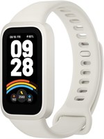 Фитнес-браслет Xiaomi Smart Band 9 Active, бежевый/белый/серебристый 1000020476