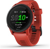 Умные часы GARMIN Forerunner 745, цвет Magma Red | Беговые часы с GPS и 6 часами автономной работы в режиме умных часов | Спортивные часы с расширенными функциями отслеживания состояния здоровья 1000020481