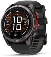 Смарт-часы GARMIN Fenix ??8 Pro Premium Multisport с GPS | Микросветодиодная подсветка, 51 мм, сапфировое стекло, корпус из титана с DLC-покрытием цвета 