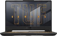 Игровой ноутбук ASUS TUF  Gaming A15, 15,6-дюймовый FHD-дисплей с частотой 144 Гц, NVIDIA GeForce RTX 3050, AMD Ryzen 5 7535HS, 8 ГБ DDR5, 512 ГБ PCIe Gen4 NVMe SSD, Wi-Fi 6, Windows 11, FA506NC-ES51 1000008710