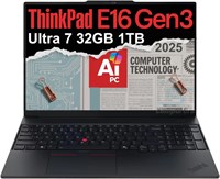Lenovo ThinkPad E16 Gen 3 Business AI PC Laptop (16