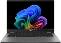 Ноутбук-трансформер ASUS Vivobook Flip 14: 14-дюймовый сенсорный OLED-экран, процессор Intel Core Ultra 7 256V, 16 ГБ оперативной памяти, SSD-накопитель на 1 ТБ, клавиатура Chiclet с подсветкой, Thunderbolt 4, Copilot+ PC. 1000020608