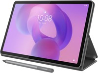 Планшет Lenovo Idea 5G, 11 дюймов, 2.5K ЖК-дисплей 16:10, MediaTek, 8 ГБ ОЗУ, 256 ГБ памяти, Android 15, цвет Luna Grey. В комплекте стилус Tab Pen и чехол-книжка. 1000020781