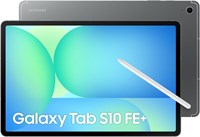 Планшет Samsung Galaxy Tab S10 FE+, Wi-Fi, Android, 12 ГБ ОЗУ, 256 ГБ памяти, 13,1-дюймовый экран, частота обновления 90 Гц, стилус S Pen в комплекте, защита от воды и пыли IP68, длительное время автономной работы, серый (версия для ОАЭ) 1000020802