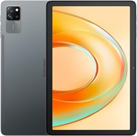 Планшет Blackview Tab 60 Pro на Android 15, 24 ГБ + 128 ГБ (внешняя SD-карта 1 ТБ), 10,1-дюймовый HD+ экран, аккумулятор 7700 мАч, две SIM-карты, Dual 4G, WiFi 5, 5 МП + 13 МП, ультратонкая рамка 8,5 мм, двойные динамики, GPS, серый цвет. 1000020805