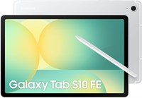 Планшет Samsung Galaxy Tab S10 FE, Wi-Fi, Android, 8 ГБ ОЗУ, 128 ГБ памяти, 10,9-дюймовый экран, частота обновления 90 Гц, стилус S Pen в комплекте, защита от воды и пыли IP68, длительное время автономной работы, серебристый (версия для ОАЭ) 1000020819