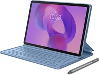 Планшет Lenovo Idea Tab 11 дюймов, дисплей 2.5K, 8 ГБ ОЗУ, 256 ГБ памяти, Wi-Fi, Android, синий, с клавиатурой и стилусом, цвет Polar Blue [ZAFR0732AE] 1000020830