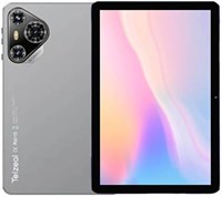 Планшет Telzeal P100 10,1 дюйма, Android 13, 5G WiFi, две SIM-карты, 8 ГБ ОЗУ, 512 ГБ ПЗУ, аккумулятор большой емкости 8000 мАч, беспроводная клавиатура и мышь (серый). 1000020905
