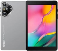 Планшет Telzeal P800, 8 дюймов, Android 12, с поддержкой двух SIM-карт, 6 ГБ ОЗУ, 256 ГБ ПЗУ, 5G WiFi, аккумулятором 5000 мАч и беспроводной клавиатурой (серый). 1000020917