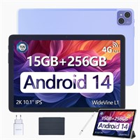 Планшет DOOGEE T10 PRO на Android 14, 10 дюймов, 15 ГБ ОЗУ + 256 ГБ ПЗУ/1 ТБ TF, игровой планшет, аккумулятор 8580 мАч, восьмиядерный процессор, 13-мегапиксельная камера, планшетный ПК с поддержкой двух SIM-карт 4G, Wi-Fi 5G, ТВ и GPS, в комплекте стилус 1000020976