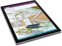 Microsoft Surface Pro 4 Intel i5-6300U X2 2.4GHz 256GB 8GB 12.3in, Silver (Renewed) 1000021012
