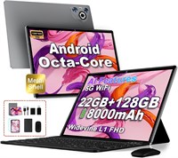 Новейший планшет 2025 года с 10 опросами Android 14, 22 ГБ ОЗУ, 128 ГБ ПЗУ/TF 1 ТБ, восьмиядерный процессор, 8000 мАч, металлический корпус, Face ID, Doppio WiFi, 8 МП + 5 МП, Widevine L1, Protezione Occhi, Tastiera, мышь, Gary 1000021034