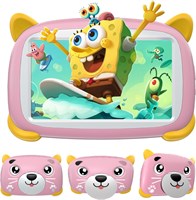 DOOGEE U7 Kinder Tablet, Android-Tablet 7 Zoll, 4-ядерный процессор, планшет с 4 ГБ (2+2 Erweiterung) ОЗУ, 32 ГБ ROM, 1 ТБ TF, 3400 мАч, 2-мегапиксельная камера, Bluetooth, Wi-Fi, совместимость с Kids Space, Rosa 1000021081