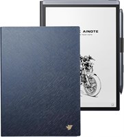Чехол-книжка iFLYTEK AINOTE Air 2 8,2 дюйма синего цвета для смарт-планшетов с электронными чернилами, поддержка многоязычной транскрипции с помощью ChatGPT, настраиваемый цифровой блокнот из легкой бумаги для заметок. 1000021111