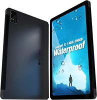 Игровой планшет AGM Android 13 с сенсорным экраном, клавиатурой и чехлом, 8 ГБ ОЗУ + 256 ГБ ПЗУ (2 ТБ TF), водонепроницаемый, 10,36-дюймовый 2K FHD, процессор G99 2,2 ГГц, две SIM-карты/GPS/4G LTE/WIFI/IP68 1000021131