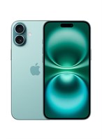 iPhone 16 с двумя SIM-картами, 512 ГБ памяти, бирюзовый, 5G, с функцией FaceTime 1000021481