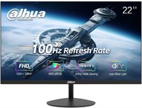 22-дюймовый VA-монитор Dahua Full HD 1080p 100 Гц без рамок, с разъемами HDMI, VGA, 3-летняя гарантия производителя Dahua - (LM22-A200Y) 1000021509