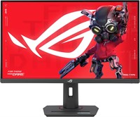 Игровой монитор ASUS ROG Strix XG27ACS с разъемом USB Type-C: 27 дюймов, разрешение 2560x1440, 180 Гц (выше 144 Гц), время отклика 1 мс (GTG), быстрая IPS-матрица, технология Extreme Low Motion Blur Sync, разъем USB Type-C, совместимость с G-Sync, гнездо 1000021516