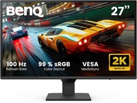 [ЗАПУСК В 2025 ГОДУ] BenQ GW2790Q 27-дюймовый монитор 2K QHD 100 Гц IPS с защитой зрения Eye-Care, HDMI, DP, разрешение 2560x1440, ультратонкая рамка, Eyesafe, VESA MediaSync, технология Brightness Intelligence (B.I. Gen2), Low Blue Light+, Eye-CareU 1000021517