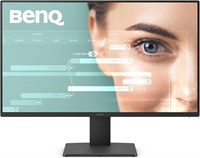 Монитор BenQ GW2491 24 дюйма, 1080p FHD 100 Гц IPS, EyeCare, HDMI, DisplayPort, 1080x1920, ультратонкая рамка, сертифицирован TUV, без мерцания, Low Blue Light Plus, Eye-CareU 1000021566
