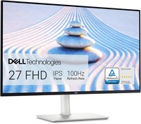 Монитор Dell S2725HS 27 дюймов, разрешение Full HD (1920x1080), частота обновления 100 Гц, контрастность 1500:1, рейтинг комфорта для глаз Rheinland Eye Comfort 4 звезды, встроенные динамики 2x5 Вт, регулировка высоты, наклона, поворота и вращения — цвет 1000021626