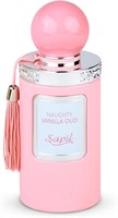 Sapil Naughty Vanilla Oud Eau De Parfum 100ml, доступный по цене парфюм класса люкс, сладкий аромат с верхними нотами сливы, карамели и лакрицы, смелая композиция для женщин. 1000021801