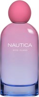 Парфюмерная вода Nautica Rose Island для женщин, поднимающая настроение, «Счастливая и уверенная в себе», амброво-цветочный аромат, веганская формула, стойкий аромат, 100 мл. 1000022008