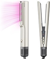 Выпрямитель для волос Air Straight, PARWIN PRO BEAUTY Hair Airstyler, выпрямитель для влажных и сухих волос, минимизирует термическое повреждение, ионный выпрямитель для волос с временем работы 200 М (цвет шампанского). 1000022172