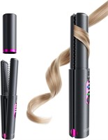 Беспроводной выпрямитель для волос Azonee 2 в 1, мини-выпрямитель для волос, портативный беспроводной выпрямитель для волос, оснащен перезаряжаемой батареей емкостью 5000 мАч, подходит для путешествий. 1000022216