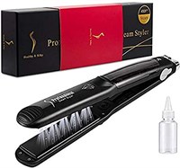 Многофункциональный керамический выпрямитель для волос WorldWide с функцией распыления пара, плойка для парикмахерских, паровой стайлер для салонов красоты. 1000022318