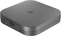 Corsair EX400U 4TB USB4 Портативный внешний USB Type-C SSD – USB4, USB 3.2 Gen2 2x2 соединения, скорость до 40 Гбит/с, Plug and Play, MagSafe, в комплекте кабель USB-C — USB-C (USB4) – для ПК под управлением Windows, iOS и Mac – Серый 1000022401