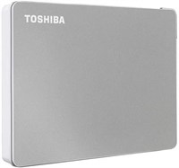 Портативный внешний жесткий диск TOSHIBA Canvio Flex 2 ТБ, USB-C, USB 3.0, серебристый, для ПК, Mac и планшетов - HDTX120XSCAA 1000022409