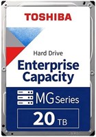 Жесткий диск Toshiba Enterprise HDD 20 ТБ, 3,5 дюйма, SAS, 12 Гбит/с, 7200 об/мин, CMR, герметичный, формат 512e, кэш 512 МБ - MG10SCA20TE 1000022485