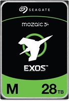 Внутренний жесткий диск Seagate Exos M 28 ТБ Enterprise HDD - 3,5 дюйма, 6 ГБ/с SATA, 7200 об/мин, среднее время наработки на отказ 2,5 млн. (ST28000NM003K) 1000022498