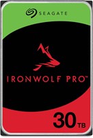 Внутренний жесткий диск Seagate IronWolf Pro 30 ТБ для сетевого хранилища (NAS), 3,5 дюйма, 7200 об/мин, CMR, 512 МБ кэш-памяти, SATA 6 ГБ/с + 3 года сервисного обслуживания для восстановления данных. Модель: ST30000NT011 1000022516