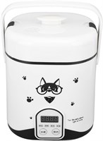 Мини-рисоварка, автомобильная рисоварка для путешествий, 1,2 л, 12 В, мини-рисоварка с антипригарным покрытием, резервированием на 24 часа, съемной антипригарной кастрюлей, безопасная конструкция, многофункциональная для кемпинга, автодомов, путешествий. 1000022747