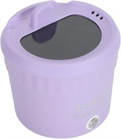 Электрическая мультиварка BROLEO 450 Вт, многофункциональная мини-кастрюля с двухслойной конструкцией, полезным антипригарным покрытием, объемом 1,2 л для приготовления лапши быстрого приготовления, риса, стейка и овощей (вилка для Великобритании). 1000022764