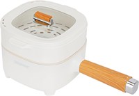 Мультиварка Geepas 2.0 л - GMC35051 / Режимы работы: низкий и высокий, внутренняя керамическая кастрюля, внешняя пароварка / Идеально подходит для приготовления мяса, риса, овощей, приготовления на пару и т. д. / Гарантия 2 года, белый цвет 1000022812