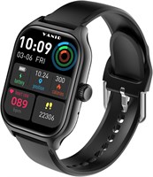 Умные часы VANIR 2.01" подходят как для женщин, так и для мужчин, оснащены Bluetooth-звонками, сенсорным экраном, отслеживанием физической активности, шагомером, уведомлениями о сообщениях и звонках, защитой IP68, поддерживаются на Android и iOS 1000023002