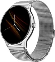 Умные часы Noise Twist Go Round Dial имеют возможность совершать звонки по Bluetooth, 1,39-дюймовый экран, металлический корпус, более 100 циферблатов, защиту от влаги и пыли по стандарту IP68, функцию отслеживания активности, оксиметр (SpO2) и круглосуто 1000023019