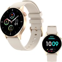 Эти умные часы обладают Bluetooth-звонками и уведомлениями, имеют 1,43-дюймовый дисплей. Они также оснащены фитнес-трекером с более чем 100 спортивными режимами, функцией отслеживания сна и уровня стресса. Умные часы совместимы с устройствами Android и iO 1000023021