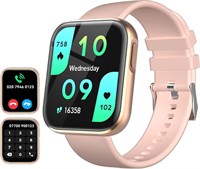 Умные часы для женщин от ANCwear имеют размер 1,96 дюйма и оснащены функциями мониторинга сердечного ритма, уровня кислорода в крови, сна, шагомера и подсчета калорий. В них предусмотрено более 120 режимов работы, они защищены от воды по стандарту IP67 и 1000023031