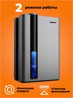 Увлажнитель воздуха OBERHOF Erfrischung MK-40 предотвращает плесень и влажность, оснащен ионизатором, угольным фильтром, ночным и автоматическим режимом, подходит для использования в квартире, спальне или доме 1000023660