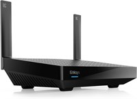 Маршрутизатор Linksys LN3121-KE Mesh WiFi 6 | AX5400, двухдиапазонный, скорость 5,4 Гбит/с, мощный, быстрый, широкое покрытие дома до 2700 кв. футов, подключение более 35 устройств, для дома, офиса, игр, потокового вещания, простая настройка. 1000023850