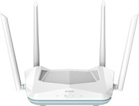 Маршрутизатор D-Link WiFi 6, серия AX1500 Ai 802.11AX, гигабитная двухдиапазонная сетевая система для умного дома (R15) 1000023864