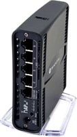 Беспроводной маршрутизатор Mikrotik hAP ax2 с гигабитным Ethernet-портом, двухдиапазонным (2,4 ГГц / 5 ГГц), черный. 1000023877