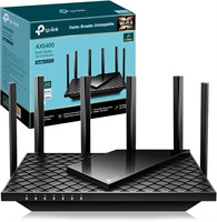 Маршрутизатор TP-Link AX5400 Мбит/с Multi-Gigabit Wi-Fi 6, поддержка OneMesh™/VPN, порт USB 3.0, двухъядерный процессор 1 ГГц, TP-Link HomeShield, идеально подходит для игр Xbox/PS4/8K Steam, подключение и использование без установки драйверов (Archer AX7 1000023896